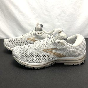 Brooks Revel 2 Running Shoes Women's 9.5 B Gray Athletic Sneakers Trainer CLEAN